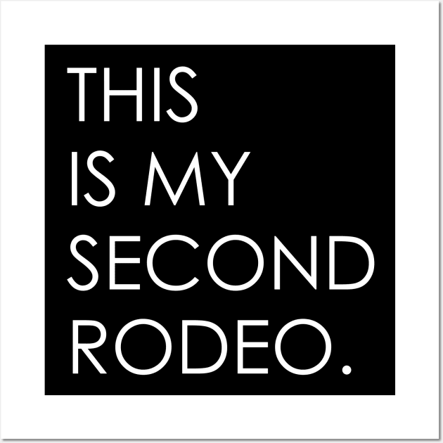 This is my second rodeo Wall Art by Oyeplot